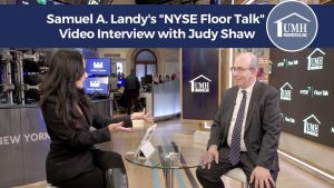 Samuel A. Landy's "NYSE Floor Talk" Video Interview with Judy Shaw