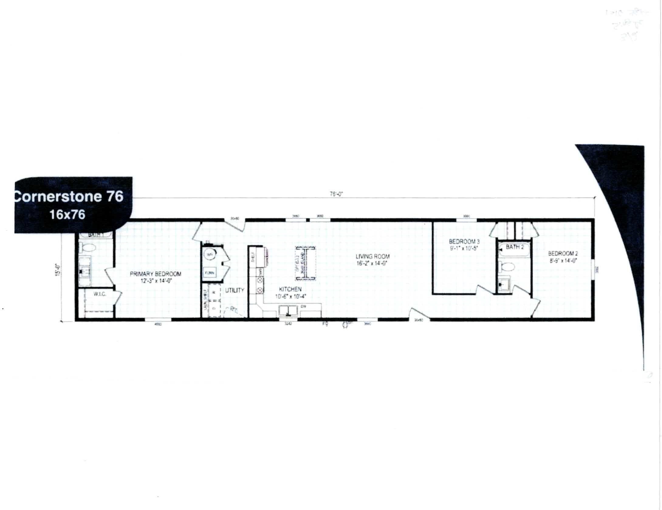 Floor Plan for Unit 61