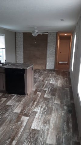 Other side of living space and hallway