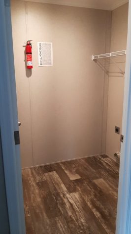 Pantry for washer dryer hookup